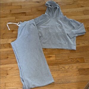 Aerie Heather Gray Lounge Set size XXL